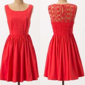 Lace Back Dress POCKETS